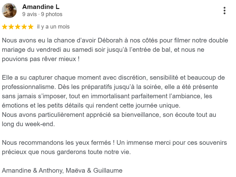 Avis client