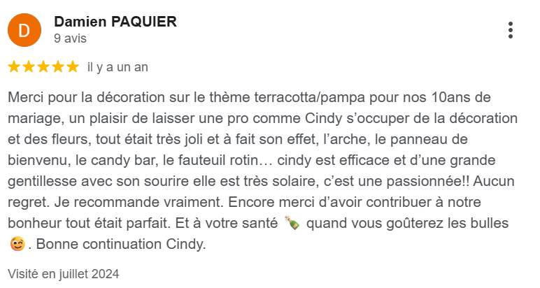 Avis client