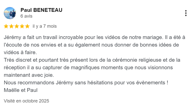 Avis client